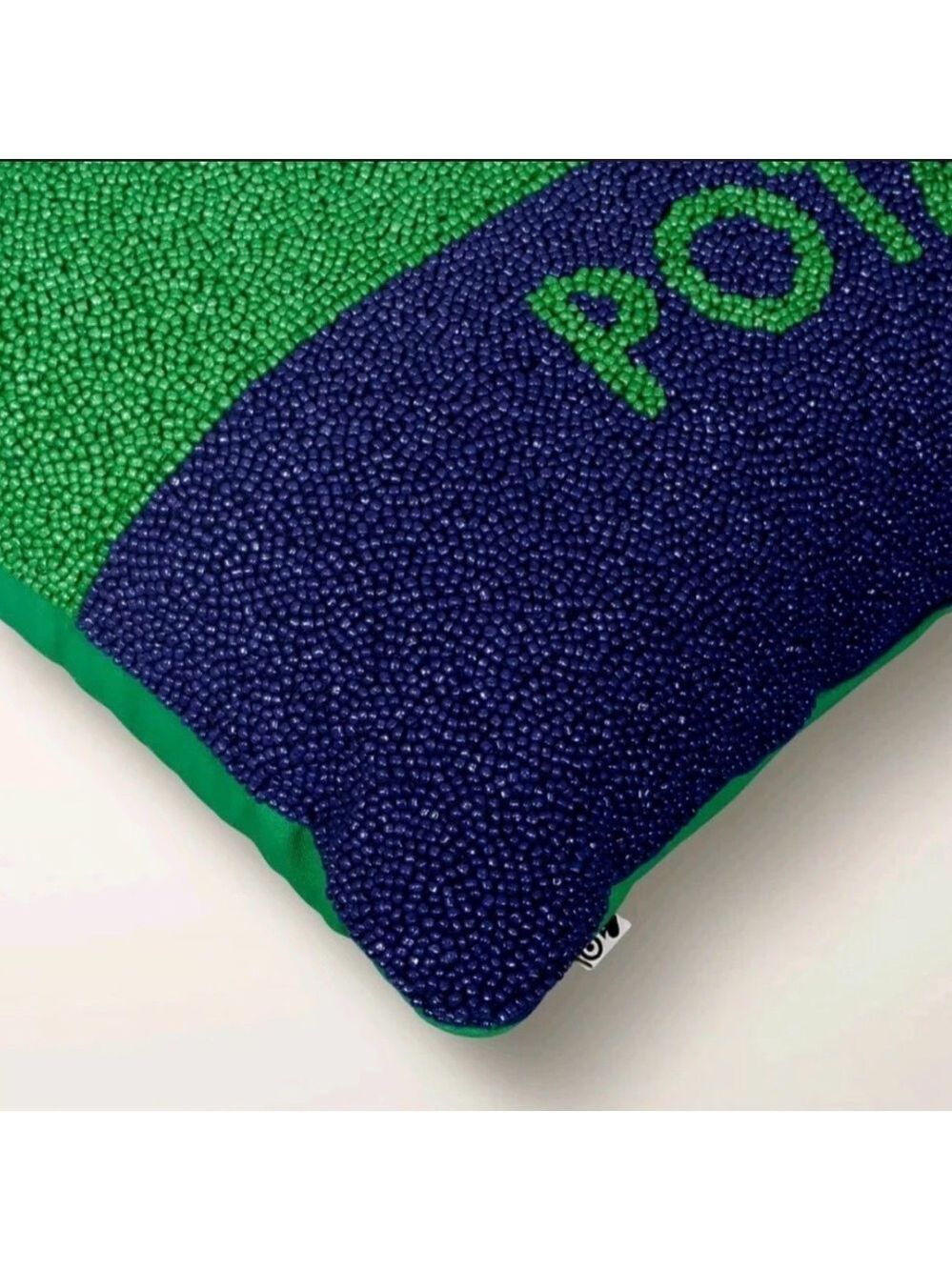 NWT KSNY Green and Blue Couch Potato Pillow - Picture 5 of 6